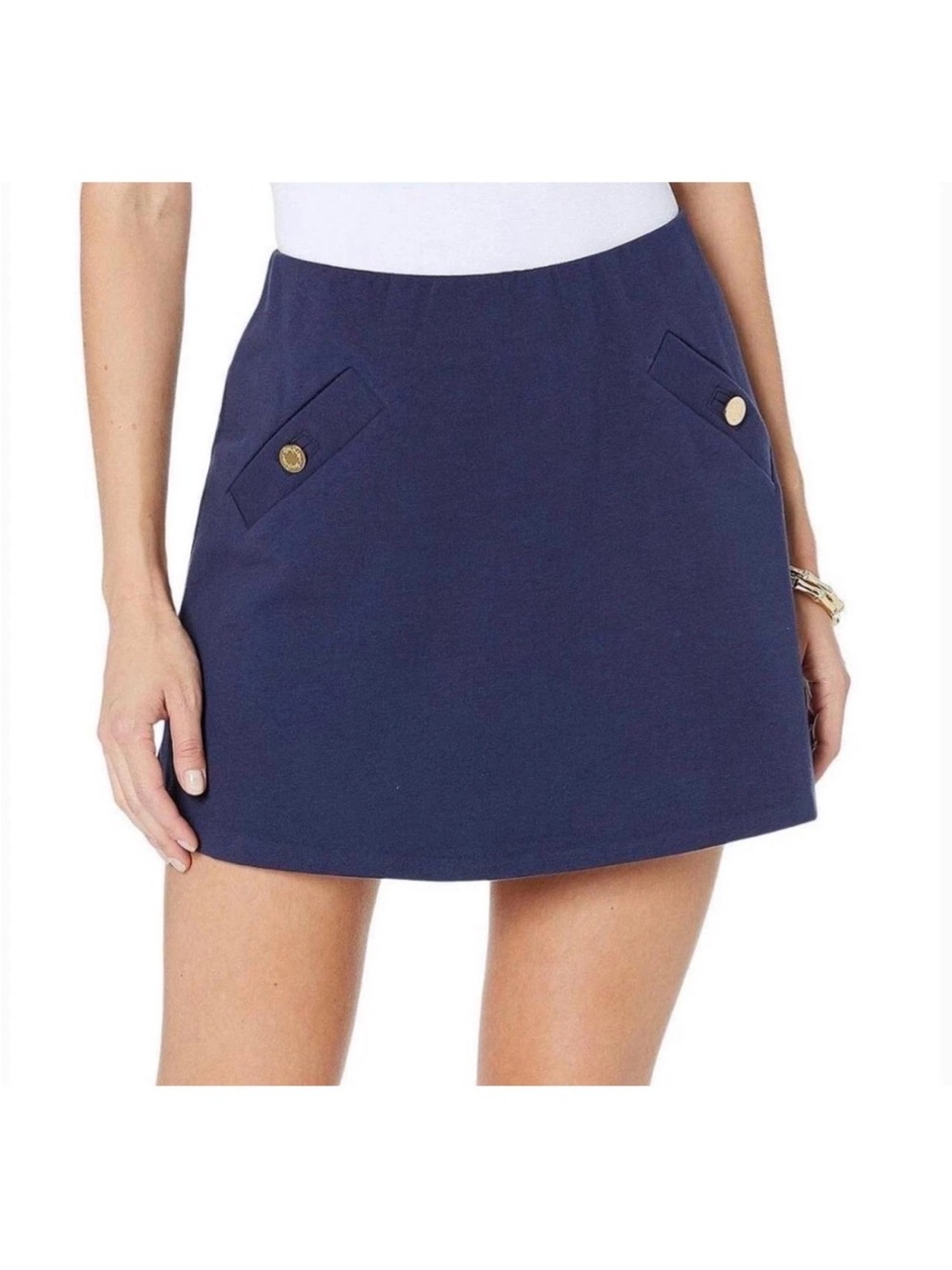 Lilly Pulitzer Navy Madison Skort